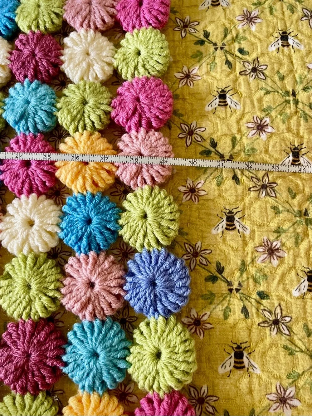 Handmade soft throw